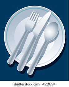 Place setting vector