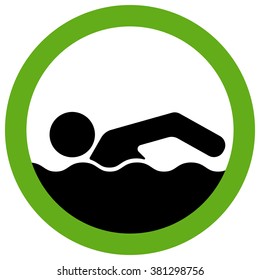 Place for swimming.
Posters permit type regulating safe behavior on the water.
