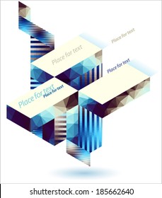Place for text. Abstract background for design