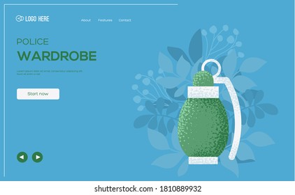 Lugar para texto, lugar para copiar. Volante de concepto explosivo, banner web, encabezado ui, entrar al sitio. Ilustración de diseño página deslizante moderna. Textura del grano y efecto de ruido.