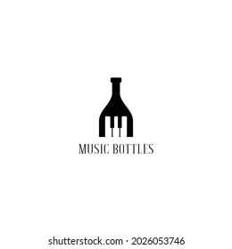 un lugar que ofrece bebidas en botella con música para entretenerse