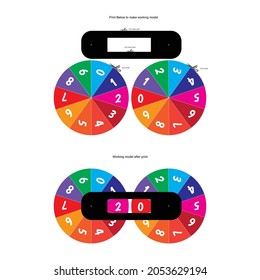 Number Spinner Images Stock Photos Vectors Shutterstock