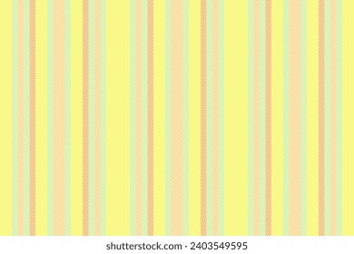 Place vector textile vertical, flowing seamless background fabric. Sample texture lines stripe pattern in lime and light color.