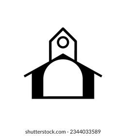 place of worship icon vector design templates 