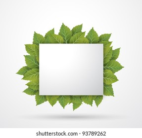 place for your eco text