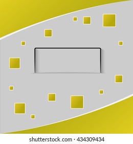 Place your text. Modern space background.