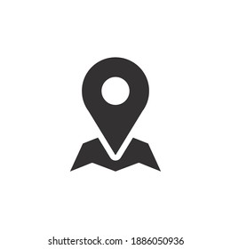 Placeholder glyph icon for web template and app. Vector illustration. design on white background. EPS 10