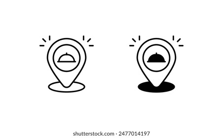 Diseño de icono de marcador de posición con fondo blanco