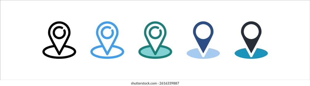 Placeholder Icon In Different Style Vector