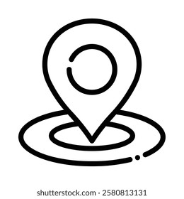 Placeholder icon illustration in line style. Perfect for website mobile app presentation. Suitable for any user interface and user experience