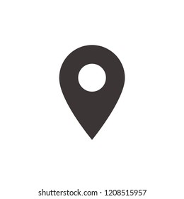 placeholder icon, location sign,map pin symbol