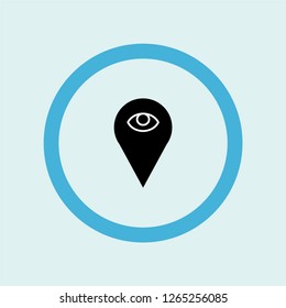 placeholder icon symbol. Premium quality isolated placeholder vector icon in trendy style. placeholder element.