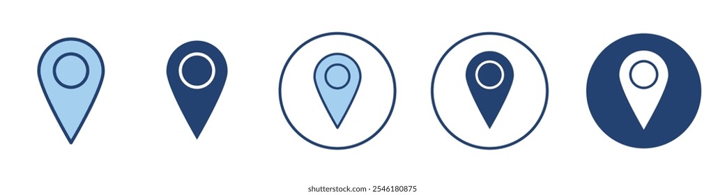 Placeholder icon Thin line art isolated