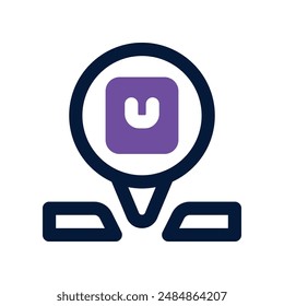 Platzhaltersymbol. Vektorgrafik-Glyphikon für Website, Handy, Präsentation und Logo-Design.
