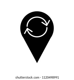 Placeholder icon vector icon. Simple element illustration. Placeholder symbol design. Can be used for web and mobile.
