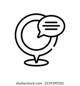 Placeholder icon vector stock illustration