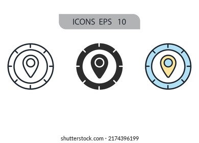 placeholder icons  symbol vector elements for infographic web