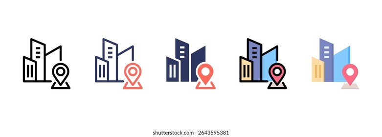 Placeholder Multi Style Icon Set