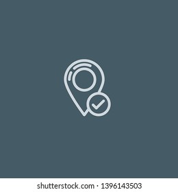 Placeholder vector icon. Placeholder concept stroke symbol design. Thin graphic elements vector illustration, outline pattern for your web site design, logo, UI. EPS 10.