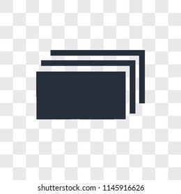 Placeholder vector icon isolated on transparent background, Placeholder logo concept