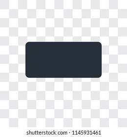 Placeholder vector icon isolated on transparent background, Placeholder logo concept