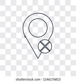 Placeholder vector icon isolated on transparent background, Placeholder logo concept