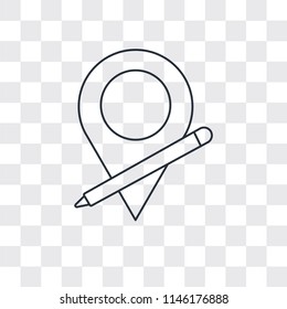 Placeholder vector icon isolated on transparent background, Placeholder logo concept