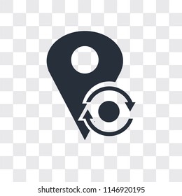 Placeholder vector icon isolated on transparent background, Placeholder logo concept