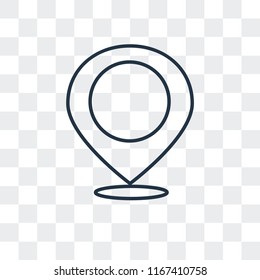 Placeholder vector icon isolated on transparent background, Placeholder logo concept