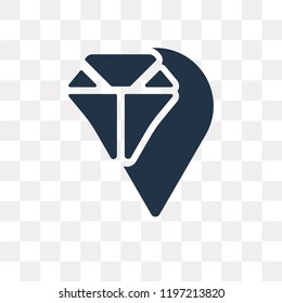 Placeholder vector icon isolated on transparent background, Placeholder transparency concept can be used web and mobile