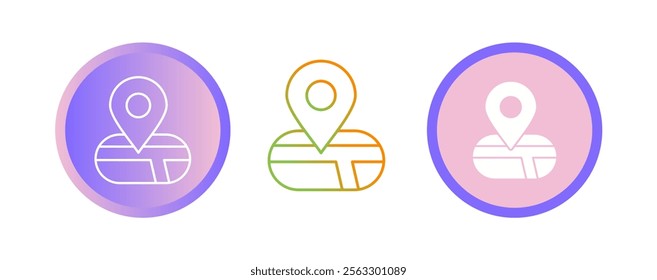 Placeholder Vector Icon on White Background