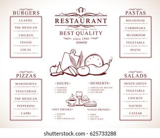 Placemat design template,vector illustration background.