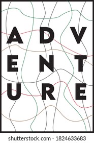 placement print slogan text pattern for t-shirt with nature slogan