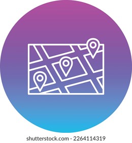 Coloca el icono del vector. Se puede usar para imprimir, móviles y aplicaciones web.