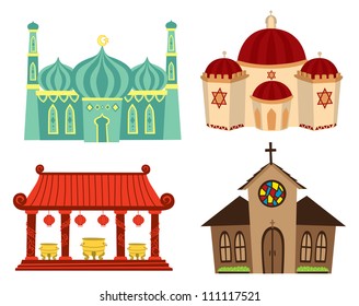 Places Of Worship In India Chart