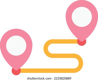 placholder delivery location flat illustration