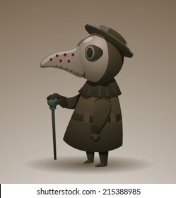 612 Plague doctor hood Images, Stock Photos & Vectors | Shutterstock