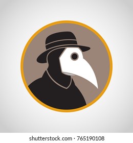 Plague vector logo icon illustration