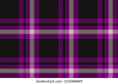 Plaid background, check seamless pattern. Vector fabric texture for textile print, wrapping paper, gift card, wallpaper flat design.