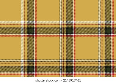 Plaid background, check seamless pattern. Vector fabric texture for textile print, wrapping paper, gift card, wallpaper flat design.