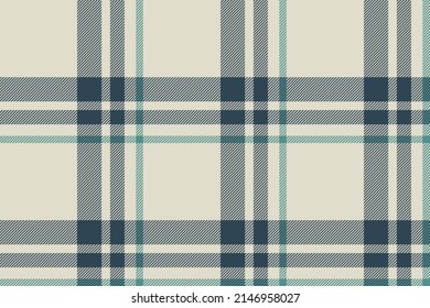 Plaid background, check seamless pattern. Vector fabric texture for textile print, wrapping paper, gift card, wallpaper flat design.