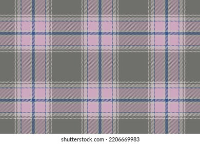 Plaid background, check seamless pattern. Vector fabric texture for textile print, wrapping paper, gift card, wallpaper flat design.