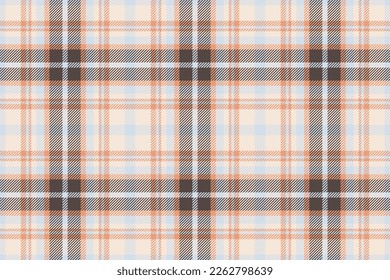 Plaid background, check seamless pattern. Vector fabric texture for textile print, wrapping paper, gift card, wallpaper flat design.