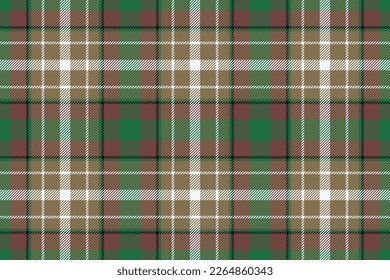 Plaid background, check seamless pattern. Vector fabric texture for textile print, wrapping paper, gift card, wallpaper flat design.