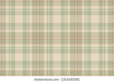 Plaid background, check seamless pattern. Vector fabric texture for textile print, wrapping paper, gift card, wallpaper flat design.