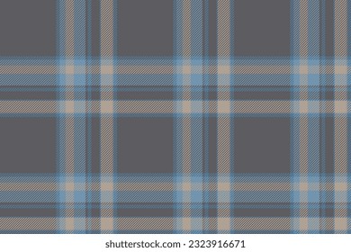 Plaid background, check seamless pattern. Vector fabric texture for textile print, wrapping paper, gift card, wallpaper flat design.