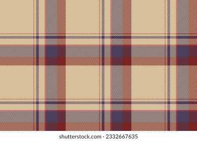 Plaid background, check seamless pattern. Vector fabric texture for textile print, wrapping paper, gift card, wallpaper flat design.