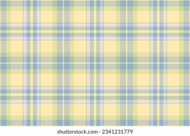 Plaid background, check seamless pattern. Vector fabric texture for textile print, wrapping paper, gift card, wallpaper flat design.