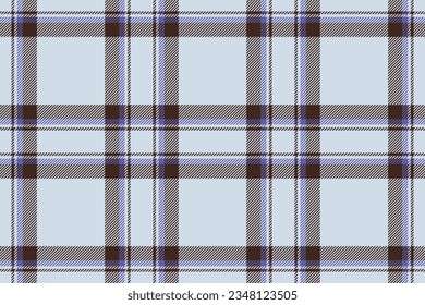 Plaid background, check seamless pattern. Vector fabric texture for textile print, wrapping paper, gift card, wallpaper flat design.