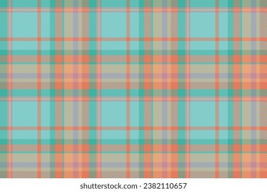 Plaid background, check seamless pattern. Vector fabric texture for textile print, wrapping paper, gift card, wallpaper flat design.